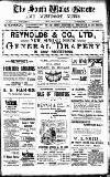 South Wales Gazette Friday 27 March 1908 Page 1