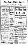 South Wales Gazette Friday 29 January 1909 Page 1
