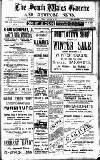 South Wales Gazette Friday 20 January 1911 Page 1