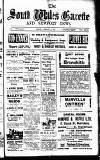 South Wales Gazette Friday 09 January 1920 Page 1