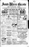 South Wales Gazette Friday 30 July 1920 Page 1