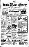 South Wales Gazette Friday 08 April 1921 Page 1