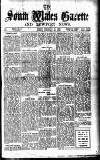 South Wales Gazette Friday 28 February 1930 Page 1