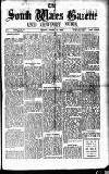 South Wales Gazette Friday 21 March 1930 Page 1