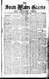 South Wales Gazette Friday 05 January 1934 Page 1