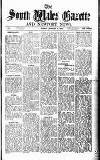 South Wales Gazette Friday 26 January 1934 Page 1