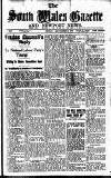 South Wales Gazette Friday 18 September 1936 Page 1