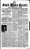 South Wales Gazette Friday 15 January 1937 Page 1