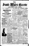 South Wales Gazette Friday 27 August 1937 Page 1