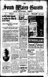 South Wales Gazette Friday 12 April 1940 Page 1