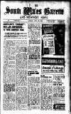South Wales Gazette Friday 26 April 1940 Page 1