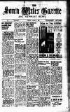 South Wales Gazette Friday 07 June 1940 Page 1