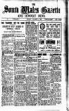 South Wales Gazette Friday 04 October 1940 Page 1