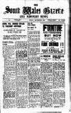 South Wales Gazette Friday 18 October 1940 Page 1