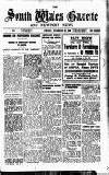South Wales Gazette Friday 29 November 1940 Page 1