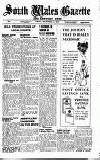 South Wales Gazette Friday 06 November 1942 Page 1