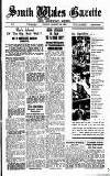 South Wales Gazette Friday 29 January 1943 Page 1