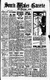 South Wales Gazette Friday 26 October 1945 Page 1