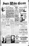 South Wales Gazette Friday 07 January 1949 Page 1
