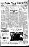 South Wales Gazette Friday 18 August 1950 Page 1