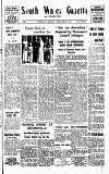South Wales Gazette Friday 01 September 1950 Page 1