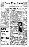 South Wales Gazette Friday 08 September 1950 Page 1