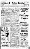 South Wales Gazette Friday 13 October 1950 Page 1
