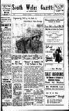South Wales Gazette Friday 02 February 1951 Page 1