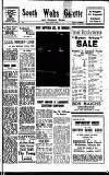 South Wales Gazette Friday 28 January 1955 Page 1