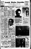 South Wales Gazette Thursday 25 July 1968 Page 1