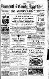Barmouth & County Advertiser Wednesday 23 January 1895 Page 1