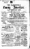 Barmouth & County Advertiser Wednesday 26 February 1896 Page 1