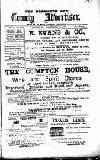 Barmouth & County Advertiser Thursday 13 December 1900 Page 1