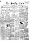 Barnsley Independent Saturday 15 March 1856 Page 1