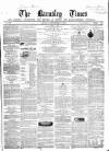 Barnsley Independent Saturday 23 November 1861 Page 1
