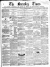 Barnsley Independent Saturday 11 January 1862 Page 1