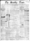 Barnsley Independent Saturday 01 November 1862 Page 1