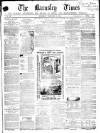 Barnsley Independent Saturday 07 February 1863 Page 1