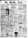 Barnsley Independent Saturday 01 August 1863 Page 1