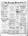 Barnsley Independent Saturday 30 November 1912 Page 1