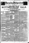 Barnsley Independent Saturday 12 August 1916 Page 1