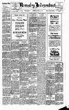 Barnsley Independent Saturday 18 January 1919 Page 1