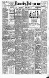 Barnsley Independent Saturday 15 March 1919 Page 1