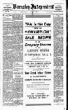 Barnsley Independent Saturday 06 August 1921 Page 1