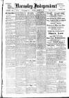 Barnsley Independent Saturday 22 September 1928 Page 1