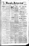 Barnsley Independent Saturday 08 December 1928 Page 1