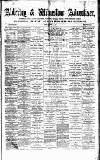 Alderley & Wilmslow Advertiser Friday 14 August 1874 Page 1