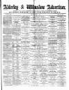 Alderley & Wilmslow Advertiser Friday 11 September 1874 Page 1