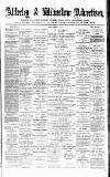 Alderley & Wilmslow Advertiser Friday 09 October 1874 Page 1