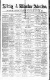 Alderley & Wilmslow Advertiser Friday 16 October 1874 Page 1